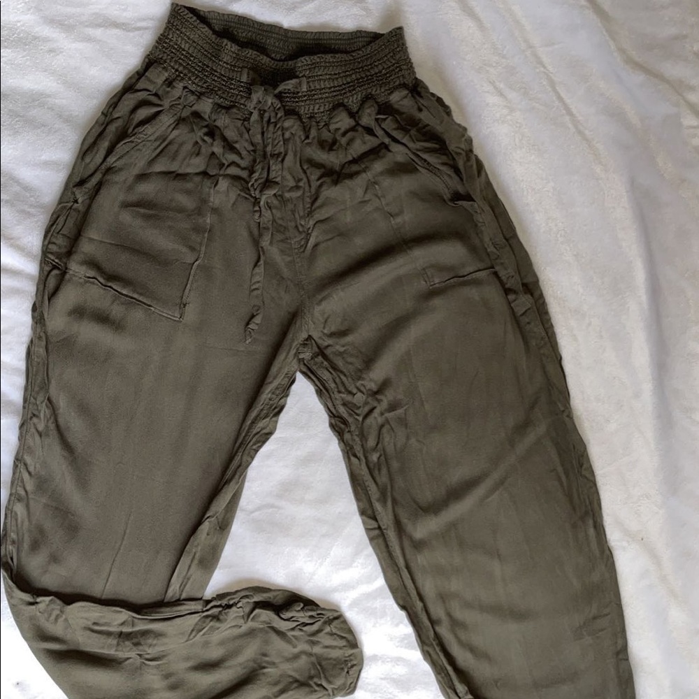 Flare leg summer pants